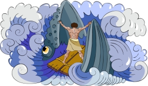 Jonah is released from his captivity